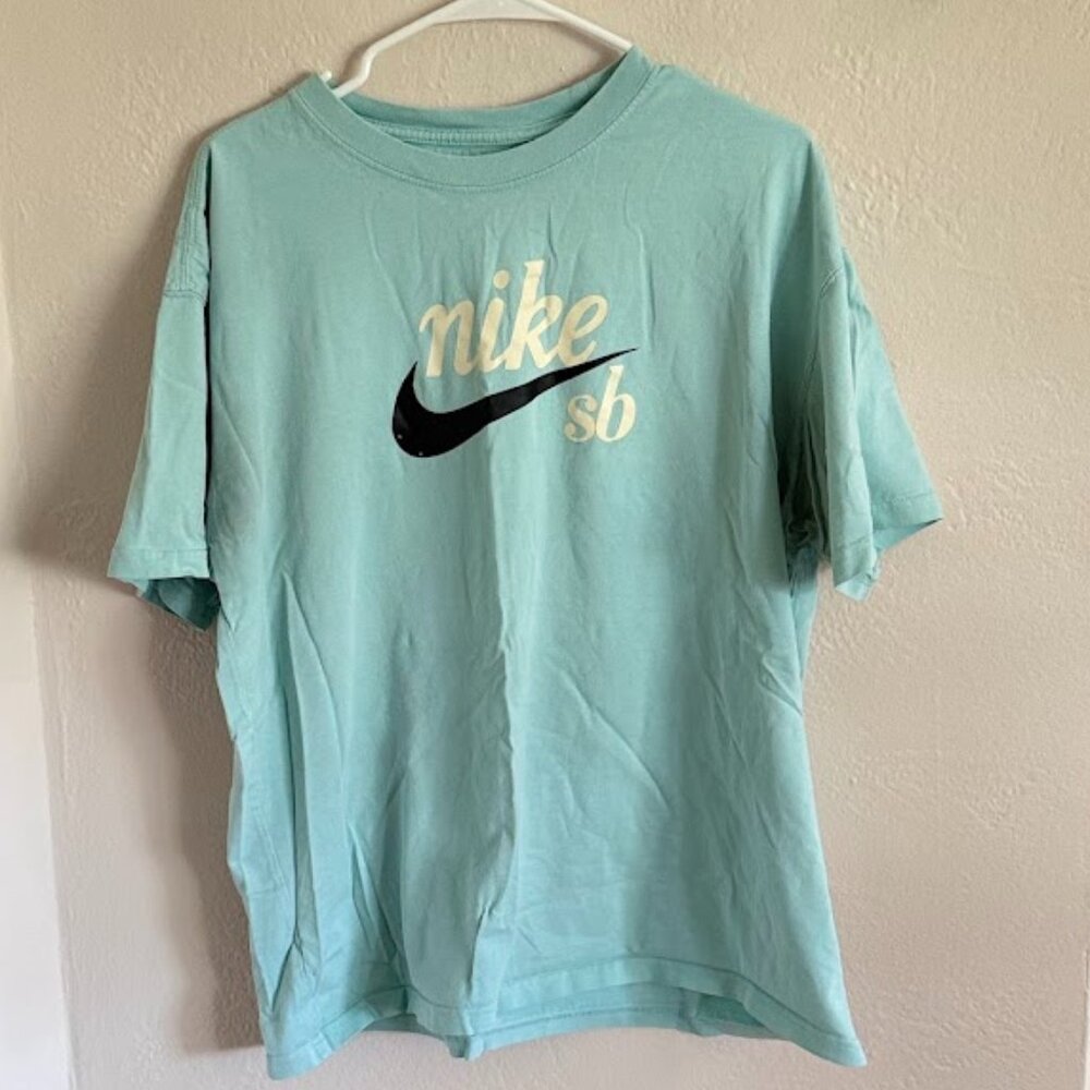 The Nike Tee (Size L, Blue)
